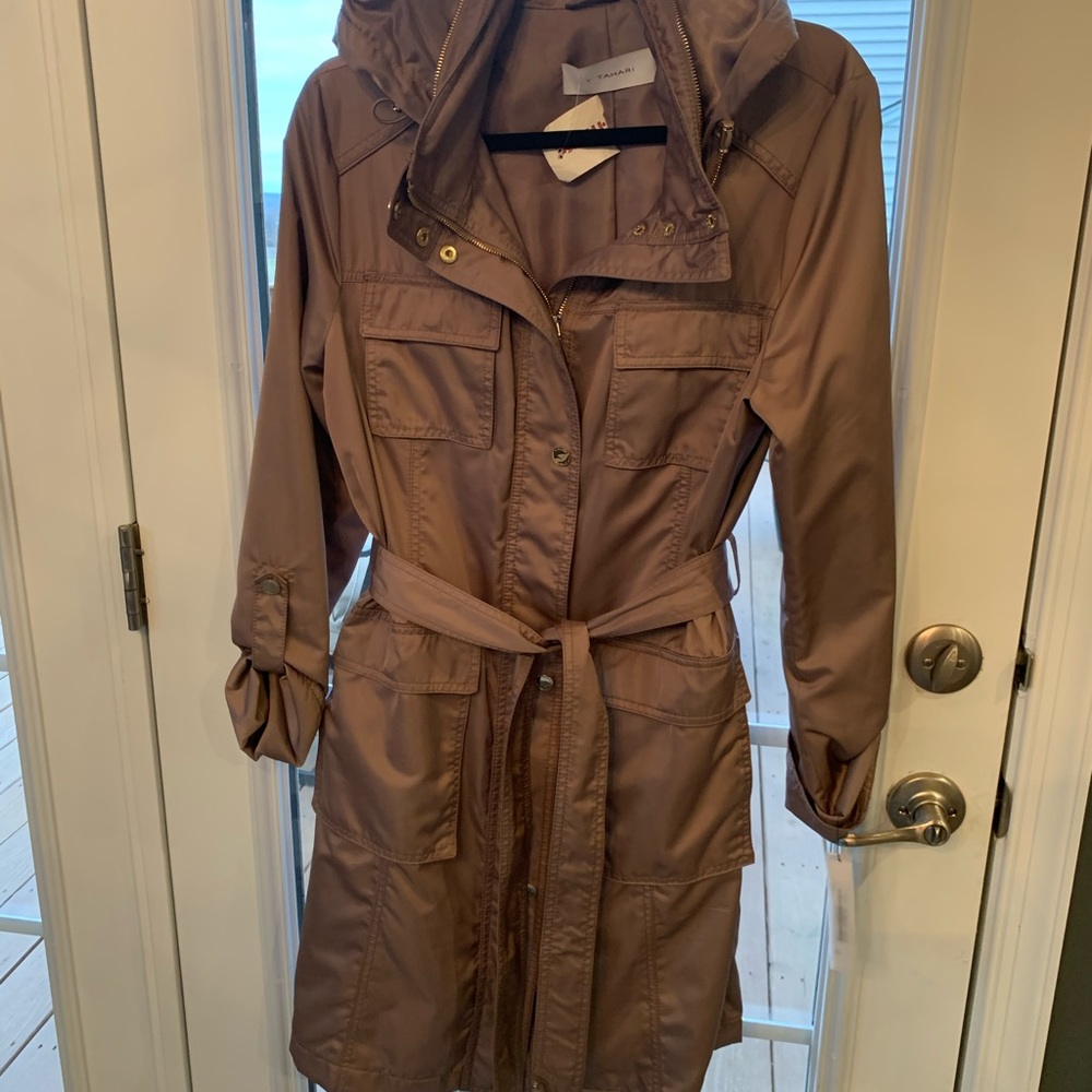 New Tahari Monroe Rain Jacket - Picture 3 of 4